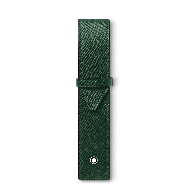 Montblanc Sartorial British Green Hard Pen Pouch (Single)