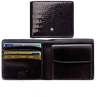 Montblanc Meisterstück Selection Mocha Wallet (4 credit cards)