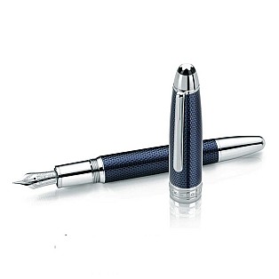 Montblanc Meisterstück Solitaire Blue Hour Le Grand Fountain pen