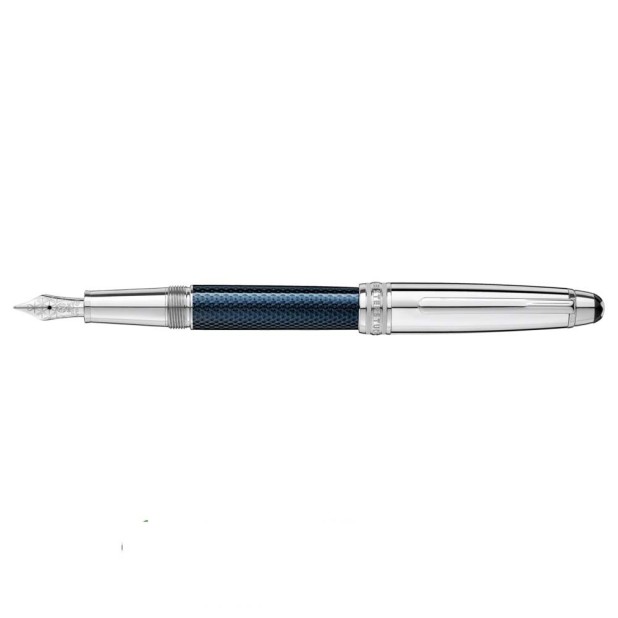 Montblanc Meisterstück Solitaire Doué Blue Hour Classique Caneta de Tinta Permanente