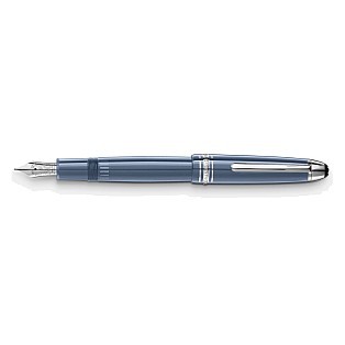 Montblanc Meisterstück Glacier LeGrand Blue Fountain Pen