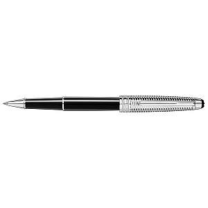 Montblanc Meisterstück Solitaire Doué Geometry Platinum Classique Rollerball
