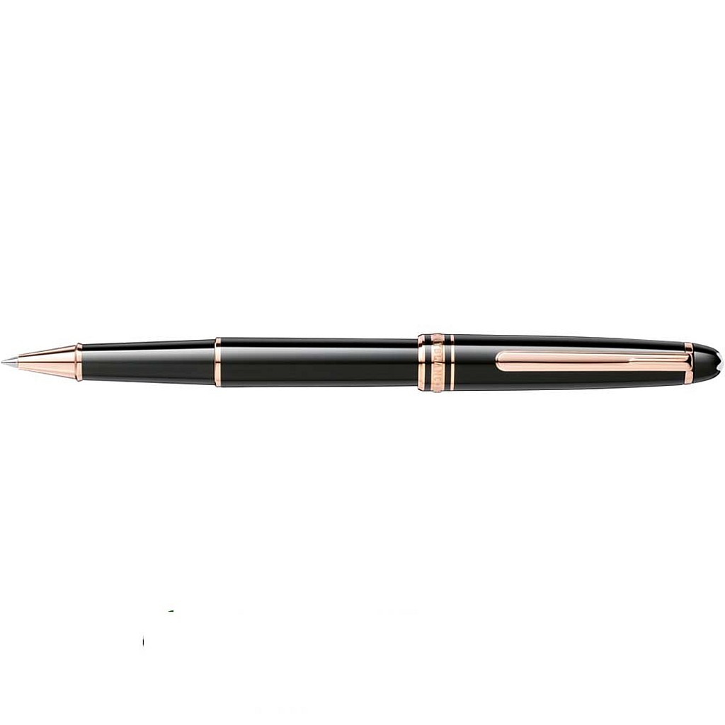 Luxury MB 163 Rollerball Pen Classic Design Gold Black Red Color 