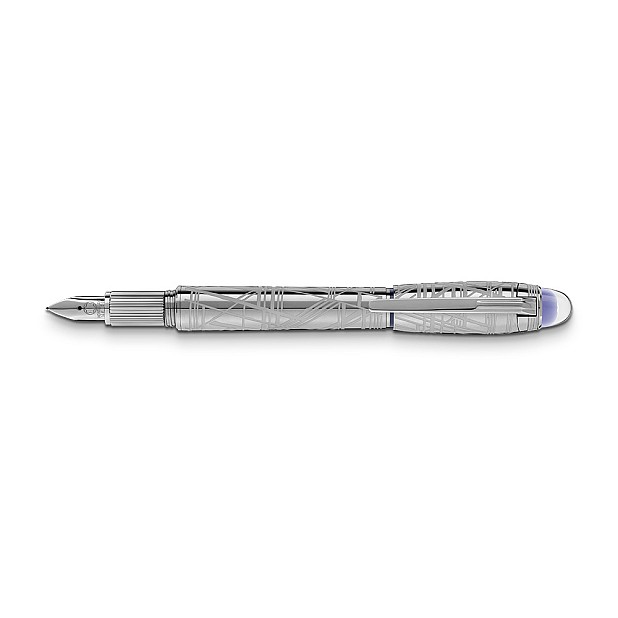 Montblanc Starwalker SpaceBlue Metal Fountain pen 130219