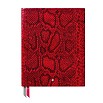 Montblanc Fine Stationery #149 Python Print Shiny Red Large Sketch/Notebook