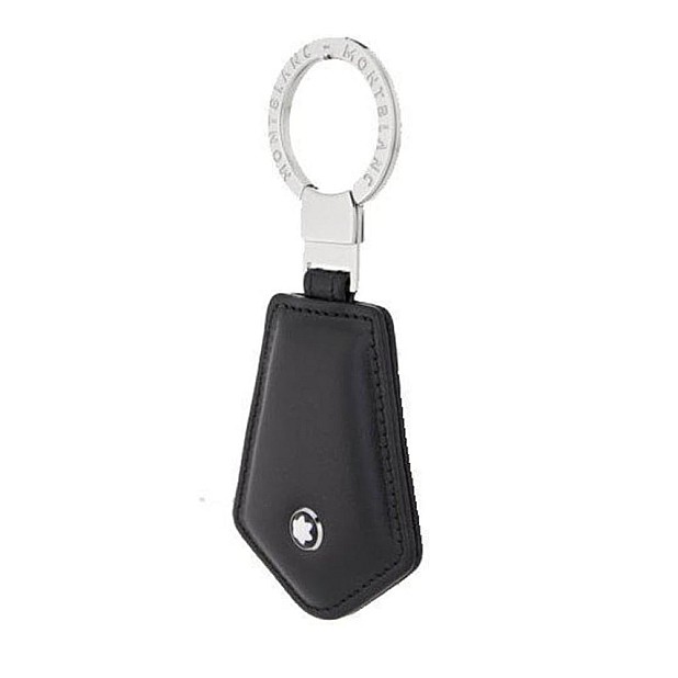 Montblanc Meisterstück Black Leather Key Fob 107685