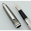 Montblanc Meisterstück Solitaire Doué Hematite Stainless Steel Classique Fountain pen 3508