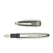 Montblanc Meisterstück Solitaire Doué Hematite Stainless Steel Le Grand Fountain pen 23246