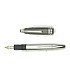 Montblanc Meisterstück Solitaire Doué Hematite Stainless Steel Le Grand Fountain pen 23246