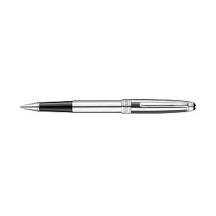 Montblanc Meisterstück Solitaire Silver Fibre Guilloche Classique Rollerball