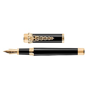 Montegrappa Zero Caduceus Yellow Gold Fountain pen