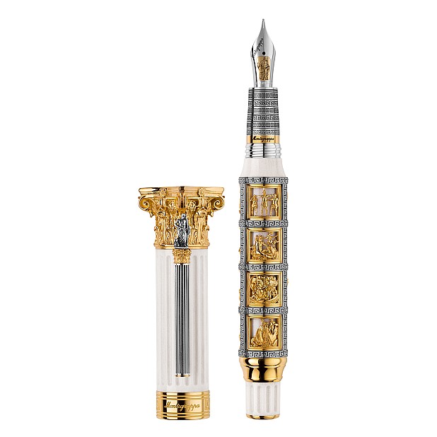 Montegrappa Greek Mythology Odyssey Chapter I Limited Edition Caneta de Tinta Permanente