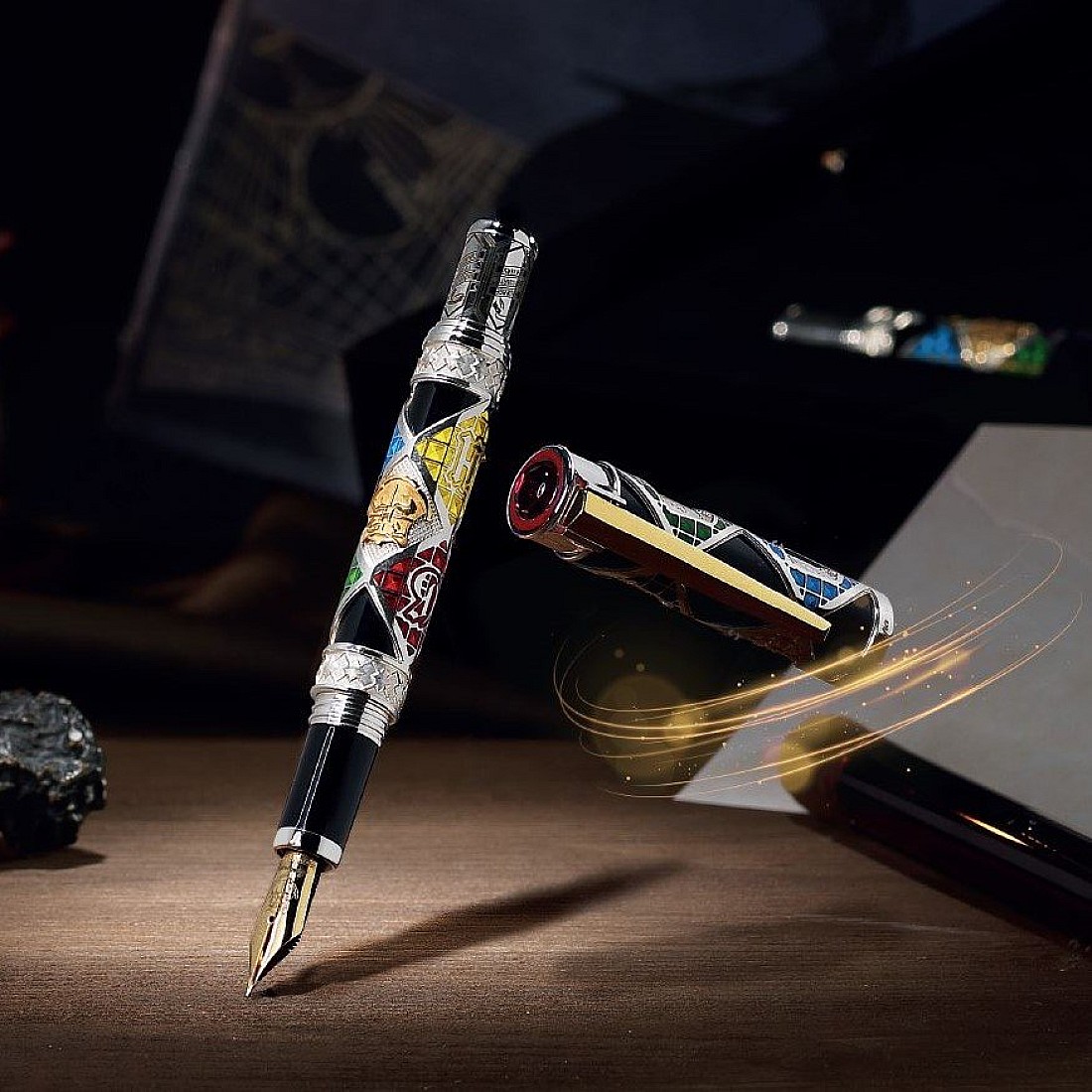 Harry Potter Slytherin House Magic Pen Ballpoint Collectible Novelty Xmas Gift