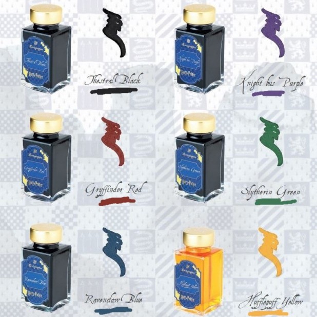 Montegrappa Harry Potter Knight Bus Purple Ink Bottle
