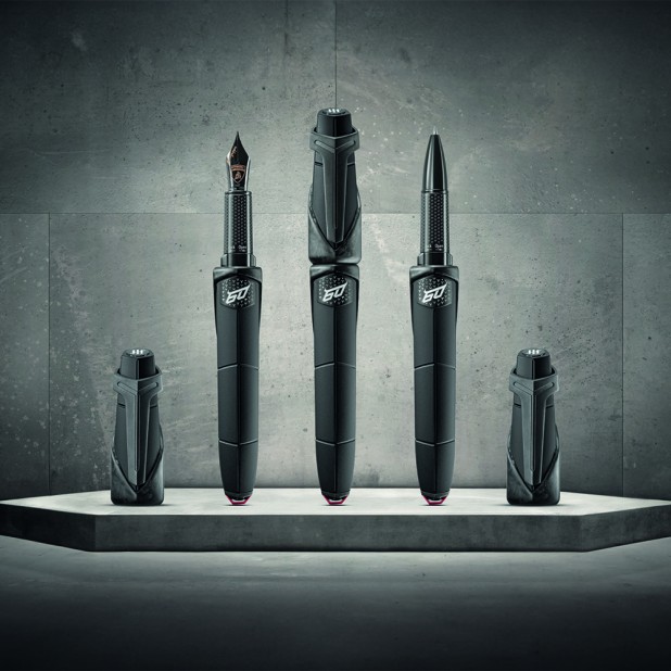 Montegrappa Automobili Lamborghini 60° Nero Noctis Fountain pen