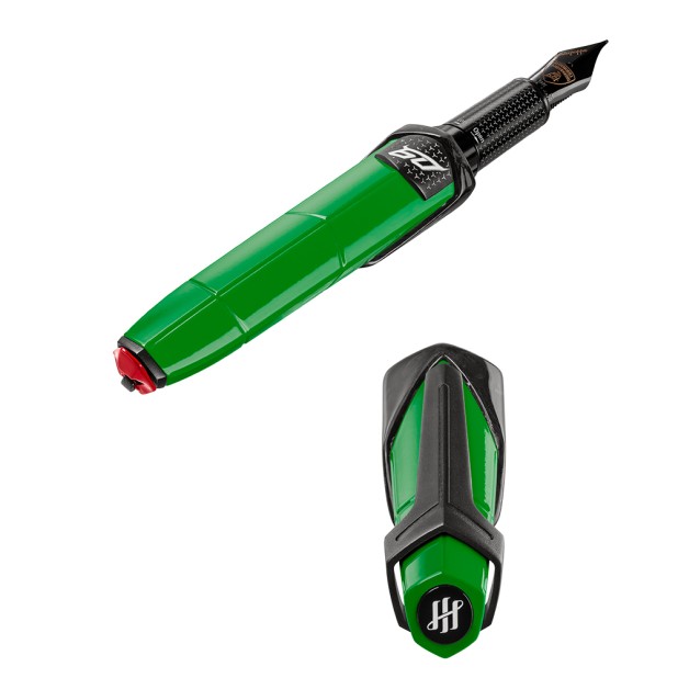 Montegrappa Automobili Lamborghini 60° Verde Viper Caneta de Tinta Permanente