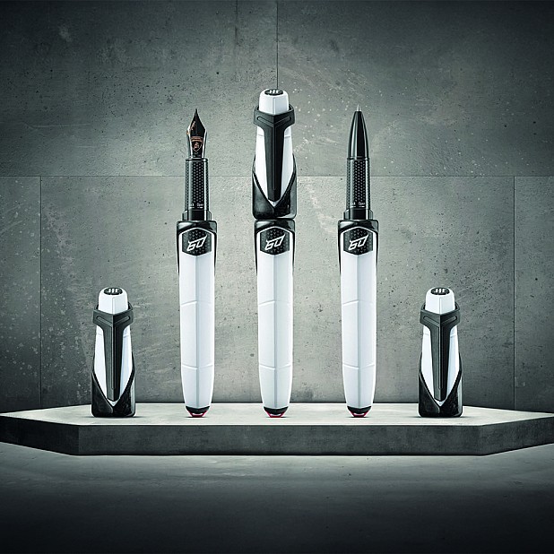 Montegrappa Automobili Lamborghini 60° Bianco Siderale Rollerball