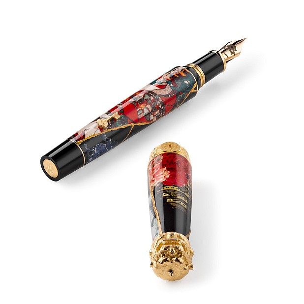 Montegrappa Bijo-To-Yaju Caneta de Tinta Permanente