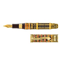 Montegrappa Dante Alighieri Inferno Gold Fountain pen