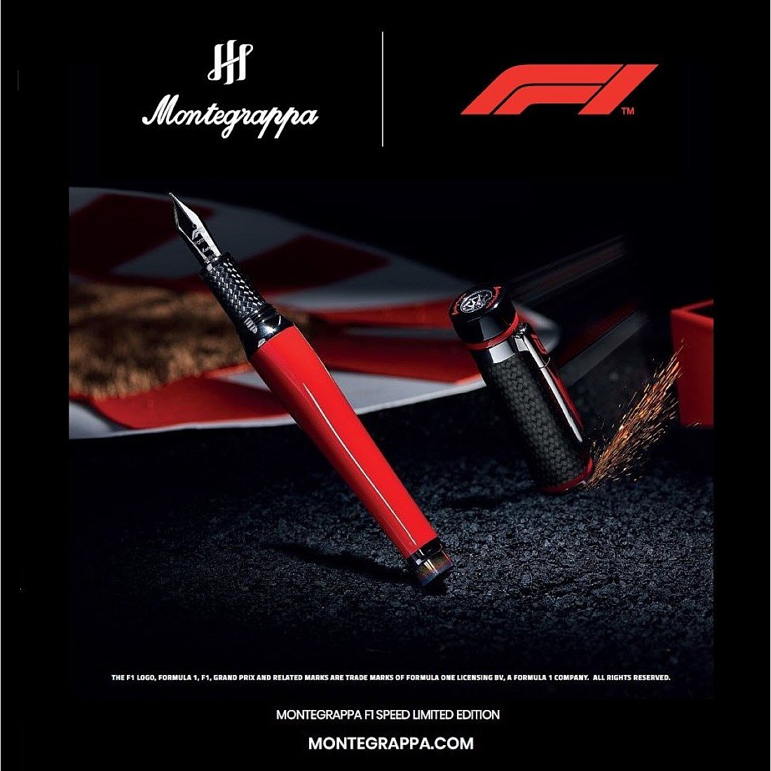 Montegrappa F1 Speed Fountain Pen