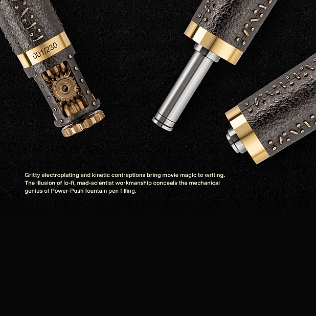 Montegrappa Universal Monsters Frankenstein LE Caneta-tinteiro