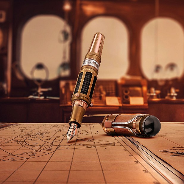 Montegrappa Marconi Model 150 Limited Edition Caneta de Tinta Permanente