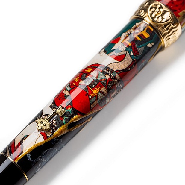 Montegrappa Bijo-To-Yaju by Tomita Kazuhiko LE Vulpen