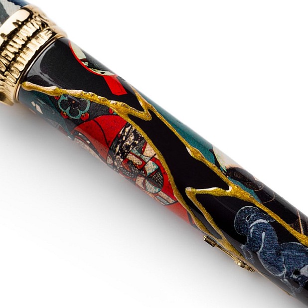Montegrappa Bijo-To-Yaju by Tomita Kazuhiko LE Vulpen