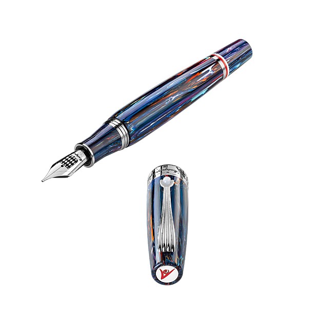 Montegrappa Prince Albert II of Monaco Foundation: I colori dell'Oceano Fountain Pen