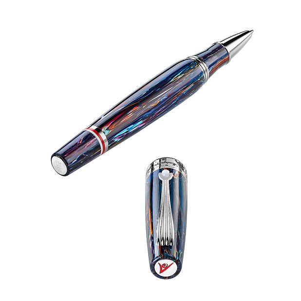 Montegrappa Prince Albert II of Monaco Foundation: I colori dell'Oceano Roller