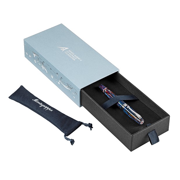 Montegrappa Prince Albert II of Monaco Foundation: I colori dell'Oceano Roller