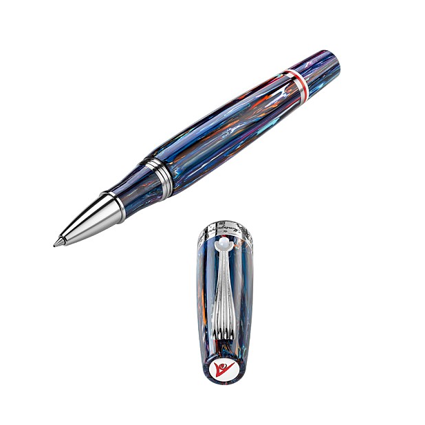 Montegrappa Prince Albert II of Monaco Foundation: I colori dell'Oceano Roller