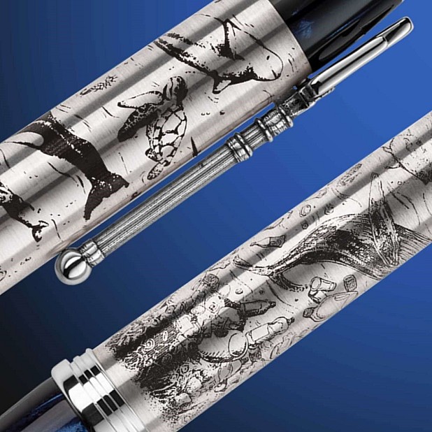 Montegrappa Prince Albert II of Monaco Foundation: Ocean Collection Rollerball