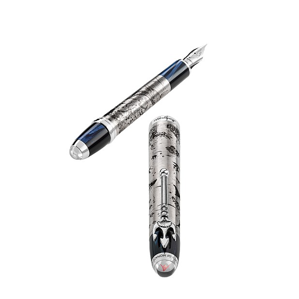 Montegrappa Prince Albert II of Monaco Foundation: Ocean Collection Stylo Plume