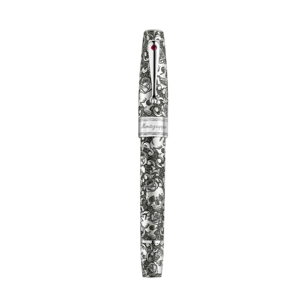 Montegrappa Skulls and Roses Stylo Plume