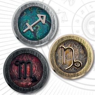 Montegrappa Zero Zodiac Scorpio Ultra Black Esferográfica