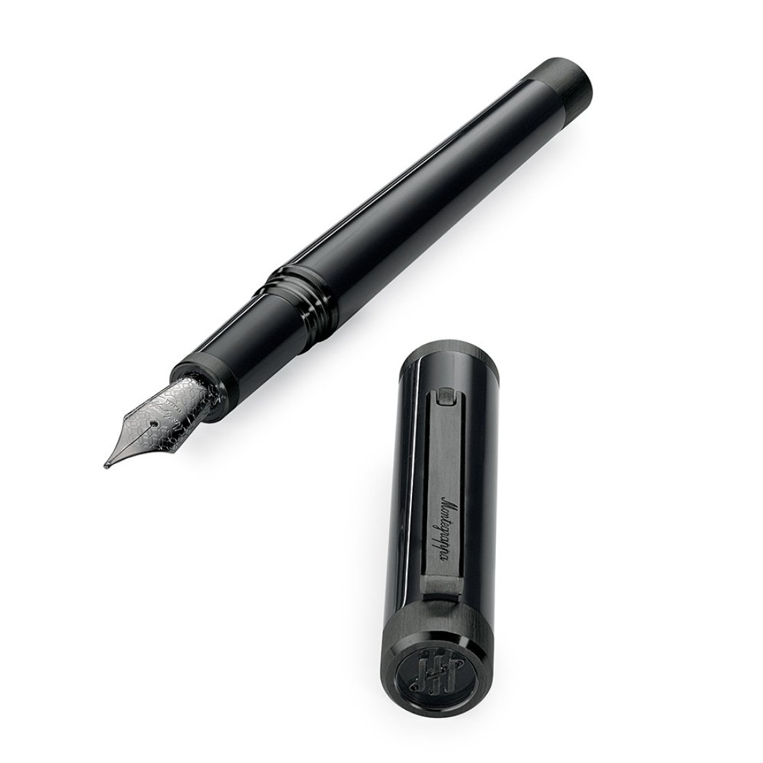 Montegrappa Zero Ultra Black Ruthenium Fountain pen