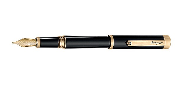 Montegrappa Zero Yellow Gold Fountain pen - Vulpen / Fountain pen