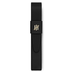 Montegrappa Pen Pouch Series Black GT Leather Stifteetui (Einzeln)
