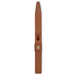 Montegrappa Pen Pouch Series Brown GT Leather Pochette à Stylo (Unique)