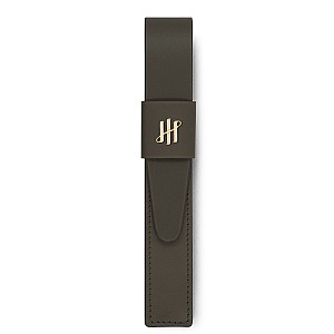 Montegrappa Pen Pouch Series Green GT Leather Pennficka (Singel)