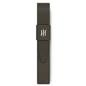 Montegrappa Pen Pouch Series Green ST Leather Pennficka (Singel)