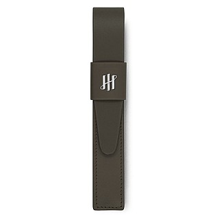 Montegrappa Pen Pouch Series Green ST Leather Pochette à Stylo (Unique)