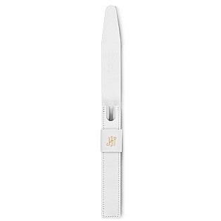 Montegrappa Pen Pouch Series White GT Leather Pochette à Stylo (Unique)