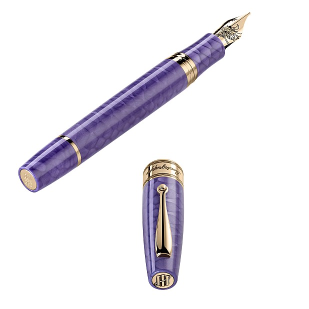 Montegrappa Regal Year Of The Dragon Royal Purple LE Fountain Pen