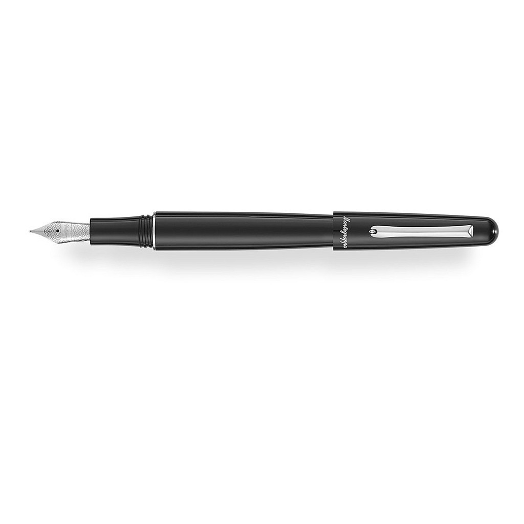 Montegrappa Elmo 01 Black Fountain pen - Vulpen / Fountain pen