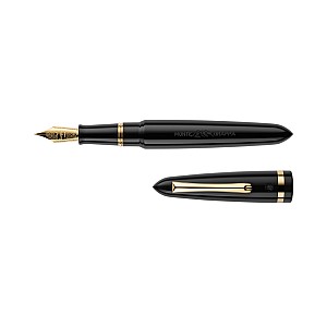 Montegrappa Vintage Class Venetia Black Reservoarpenna