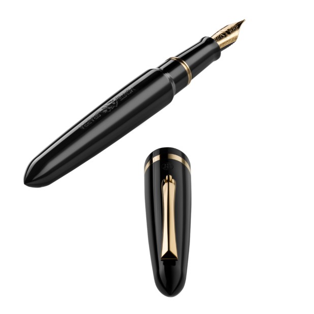 Montegrappa Vintage Class Venetia Black Fountain pen