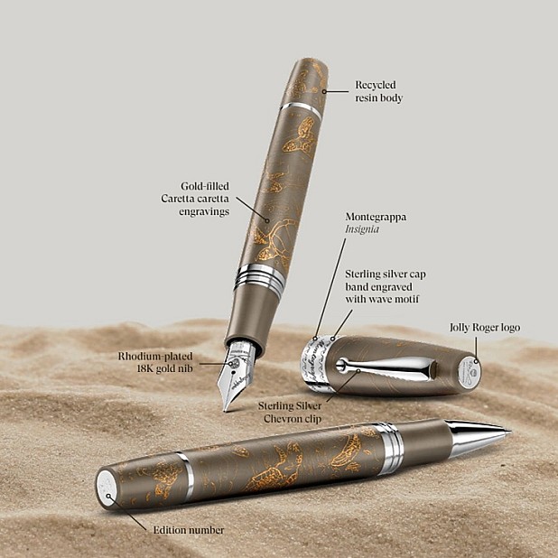 Montegrappa Sea Shepherd Caretta Caretta Füllfederhalter