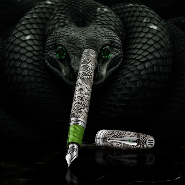 Montegrappa Year of the Snake Limited Edition Plumo Estilográfica